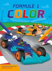 Omslag van Formule 1 Color kleurblok / Formule 1 color - bloc de coloriage
