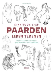 Omslag van Stap voor stap paarden leren tekenen