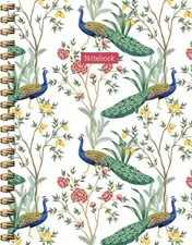 Omslag van Peacock notebook spiraalboek (lijnen) / Peacock notebook carnet à spirale (ligné)