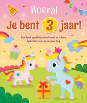 Omslag van Hoera! Je bent 3 jaar! Eenhoorns