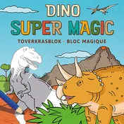 Omslag van Dino Super Magic Toverkrasblok / Dino Super Magic Bloc Magique