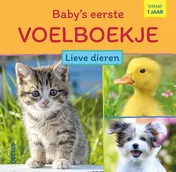 Omslag van Baby's eerste voelboekje - Lieve dieren
