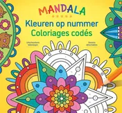 Omslag van Kleuren op nummer - Mandala / Coloriages codés - Mandala