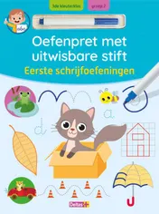 Omslag van Oefenpret met uitwisbare stift - Eerste schrijfoefeningen