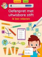 Omslag van Oefenpret met uitwisbare stift - Ik leer rekenen