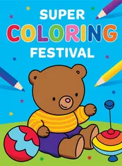 Omslag van Super coloring festival