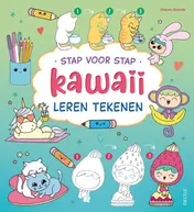 Omslag van Stap voor stap kawaii leren tekenen