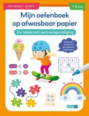 Omslag van De tafels van vermenigvuldiging 7-8 jaar