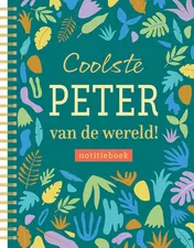 Omslag van Notitieboek - Coolste peter van de wereld!