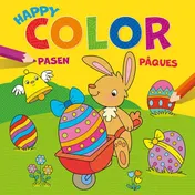 Omslag van Happy Color Pasen / Happy Color Pâques