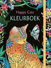 Omslag van Happy Cats kleurboek