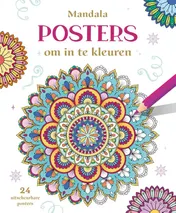 Omslag van Mandala posters om in te kleuren