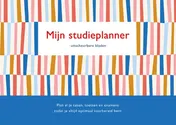 Omslag van Mijn studieplanner - balkjes