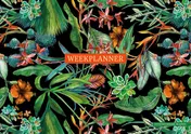 Omslag van Weekplanner - Tropical Black