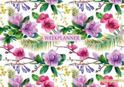 Omslag van Weekplanner - Floral White