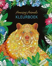 Omslag van Amazing animals kleurboek