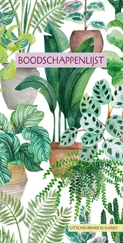 Omslag van Boodschappenlijst - Urban Jungle