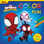 Omslag van Marvel Spidey and his amazing friends Color Fun