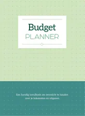 Omslag van Budgetplanner