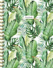 Omslag van Leaves notebook spiraalboek (lijnen) / Leaves notebook carnet à spirale (ligné)