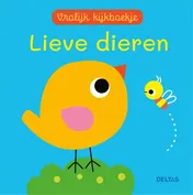 Omslag van Vrolijk kijkboekje - Lieve dieren