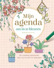 Omslag van Mijn agenda om in te kleuren