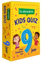 Omslag van De allerleukste kids quiz (9 jaar)