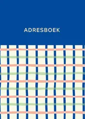 Omslag van Adresboek- Grafisch