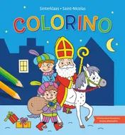Omslag van Sinterklaas kleurblok / Saint-Nicolas bloc de coloriage