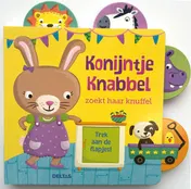 Omslag van Konijntje Knabbel zoekt haar knuffel