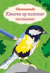 Omslag van Kleuren op nummer voor volwassenen - Dierenwereld