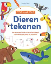 Omslag van Stap voor stap dieren tekenen