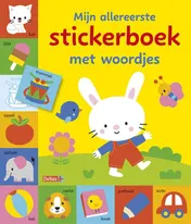 Omslag van Mijn allereerste stickerboek met woordjes