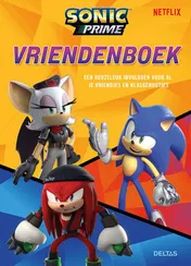 Omslag van Sonic Prime vriendenboek