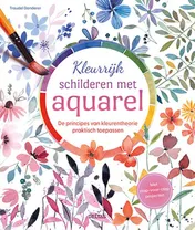 Omslag van Kleurrijk schilderen met aquarel