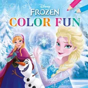 Omslag van Disney Color Fun Frozen