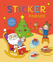 Omslag van Kerstman Sticker Parade / Le père Noël Sticker Parade