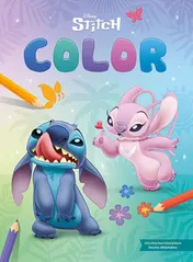 Omslag van Disney Color Stitch kleurblok / Disney Color Stitch bloc de coloriage