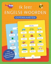 Omslag van Ik leer Engelse woorden - oefenkaarten