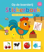 Omslag van Op de boerderij Stickerboek