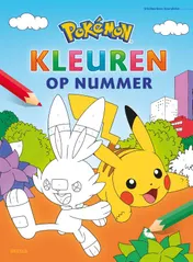 Omslag van Pokémon Kleuren op nummer