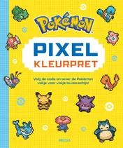 Omslag van Pokémon pixel kleurpret