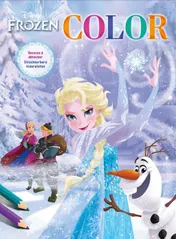 Omslag van Disney Frozen Color / Disney Frozen Coloriage