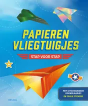 Omslag van Papieren vliegtuigjes - stap voor stap