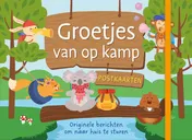 Omslag van Groetjes van op kamp - Postkaarten (jeugdbeweging)