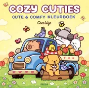 Omslag van Cute & Comfy kleurboek Coco Wyo