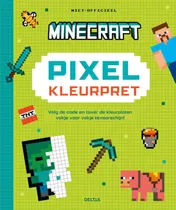 Omslag van Minecraft pixel kleurpret