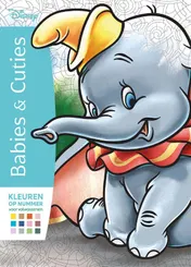 Omslag van Disney Babies & Cuties kleuren op nummer voor volwassenen