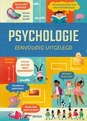 Omslag van Psychologie eenvoudig uitgelegd