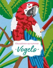 Omslag van Vogels - Kleurplaten op nummer